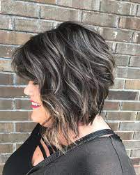 20 Dark Brown Hair Color Ideas For Women In 2021 Gray Hair Highlights Brown Hair With Highlights Blending Gray Hair