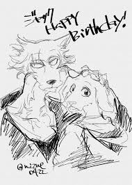 Happy Birthday Jack Mizue Beastars Furry Art Digital Drawing Dragon Drawing