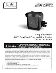 To unlock the keypad, press the set button for 5 seconds and the display will show . Jandy Pro Series Jxi Gas Fired Pool And Spa Heater Manualzz
