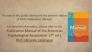 The apa style allows for a consistent, uniform presentation of a paper's findings so that the maximum amount of time can be spent on the content, not the formatting. Books Books Chapters Apa Citation Style Libguides At National University Of Singapore