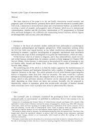 See more ideas about funny jokes, funny jokes for adults, funny. Pdf Beyond A Joke Types Of Conversational Humour