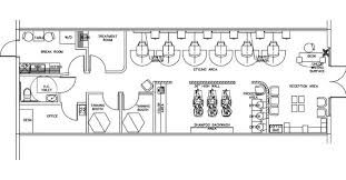 Beauty Salon Floor Plan Design Layout 1200 Square Foot Floor Plan Design Barbershop Design Floor Plans