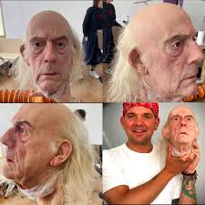 Christopher Lloyd head behind the scenes from Wednesday