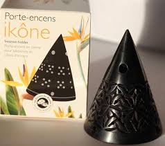 Here's how to burn incense the right way! Incense Cone Burner Ikone Black Natural Stone