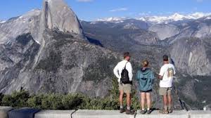 It stands 3,200 feet above curry village. Yosemite Announces Seasonal Opening Of Glacier Point Road Mymotherlode Com
