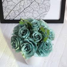Simple wedding bouquets fake flowes. Simple Flower Bouquet For Bridal Bouquet Diy Wedding Flowers Artificia Vanrina