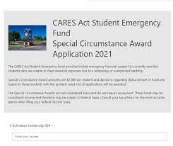 Cares act emergency grants for students app state is distributing federal emergency grants — in the form of the 2020 coronavirus aid, relief, and economic security (cares) act and the 2021 coronavirus response and relief supplemental appropriations act (crrsa) — to students to help cover expenses due to the coronavirus. Cares Act Information Schreiner University