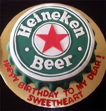 Heineken Beer Bottle Cap Beer Cake Heineken Cake Heineken Beer Cake