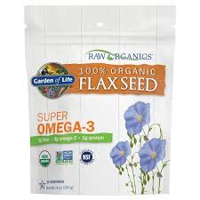 Natural Finely Ground Golden Flaxseed, 24 Oz.- 3 Pack – Premium Gold