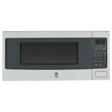 Ge Profile 1 1 Cu Ft Countertop Microwave In Stainless Steel With Sensor Cooking Pem31sfss Built In Microwave Oven Countertop Microwave Oven Stainless Steel Countertops