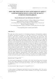Suceava) în zilele de 14 şi 15 august 2018, cu ocazia sărbătorii adormirea maicii domnului. Pdf Does The Provision Of Non Audit Services Affect Auditor Independence And Audit Quality Evidence From Bahrain