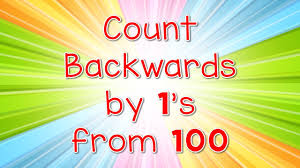 Count Backwards By 1s From 100 Jack Hartmann Math Songs Math Videos Jack Hartmann