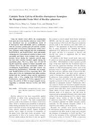 Cytolytic Toxin Cyt1Aa of <italic>Bacillus thuringiensis</italic>  Synergizes the Mosquitocidal Toxin Mtx1 of <ita