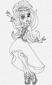 Catty noir boo york monster high coloring page 850—1 600. Toralei Png Images Pngegg