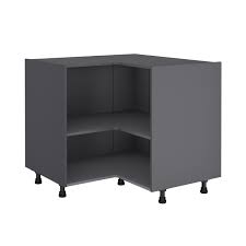 Selon les envies, le le caisson de cuisine peut être complété d'une porte pour de protéger son contenu. Caisson Cuisine Gris Leroy Merlin
