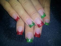 And a nice easy design for those who aren't sure about complex christmas nails. Red And Green Christmas Nails Christmas Nails Christmas Nails Acrylic Red Christmas Nails