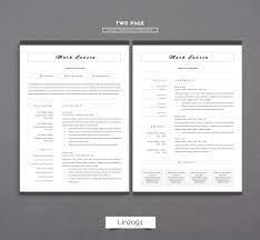 Minimal Resume 3 Pages Cv Template For Word Two Page Resume Cover Letter In Word Teacher Resume Simple Resume 98173 Resume Templates Design Bundl Cover Letter For Resume Resume Examples Teacher Resume
