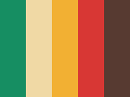 Zeitgeist By Thesapphirerose Brown Cream Dark Brown Dark Green Green Orange Or Color Palette Yellow Green Color Palette Living Room Green Color Pallete