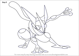 Entdecke rezepte, einrichtungsideen, stilinterpretationen und andere ideen zum ausprobieren. Easy Greninja Pokemon Drawing Novocom Top