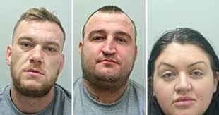 Trio jailed by courts for blackmail of man over £120 debt