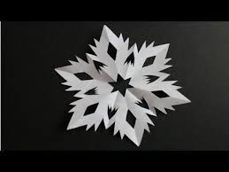 Basteln Mit Papier Schneeflocke Fur Winter Geburtstage Und Weihnachten W Youtube Basteln Mit Papier Basteln Basteln Winter