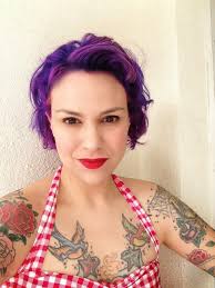 Gertie's New Blog for Better Sewing: Palm Springs, Purple Hair