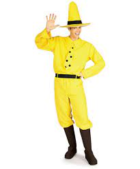 In curious george (2006), ted gets his trademark yellow suit. Curious George The Man In The Yellow Hat Adult Costume