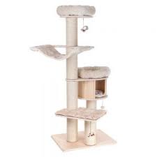 Extra stevige kattenboom met extra grote ligplaatsen. Arbre A Chat Natural Paradise Xl Standard Arbre A Chat Grand Arbre A Chat Plate Forme En Bois