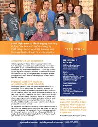 We have created a practice that we believe in and choose for our own family members. Mycare Ehr Massengale Case Study Eye Car Leaders