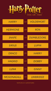 100+ customizable design templates for 'harry potter'. Storytemps On Twitter Harry Potter This Or That Story Templates Visit Https T Co 2ci7miotl5 For More Hp Templates Storytemps Storytemplates Storygames Igstory Https T Co Kw2ia6qajz