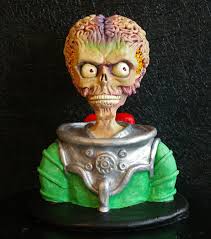 Martien Mars Attacks Creation Artistique Buste Creations