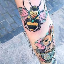 So Adore My Buzzy Bee Thankyou To Dain Tattoo Artist Uk At Inkrnation Tattoos Also Guys Check Out The Other Fa Tattoos Girly Tattoos Baby Tattoos