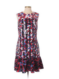 Details About Peter Pilotto For Target Women Red Casual Dress Sm Petite