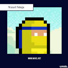 Waxelninjaavatar Eyes White Headband Race Human Suit Https Waxel Net Public Sale Pixelart Pixelninja Nft In 2021 Branding Tools Pixel Art White Headband
