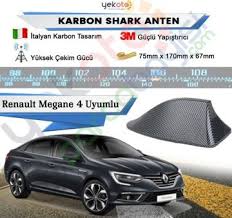 Renault Megane 4 Karbon Shark Anten Kopek Baligi Anten Elektrikli Italyan Tasarim Renault Oem Shark Antenler