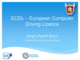 These activities are carried out throughout the province of. Ppt Ecdl European Computer Driving Licence Powerpoint Presentation Id 6264490