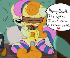 Rule34 - If it exists, there is porn of it  tiarawhy, bonbon (mlp), carrot  top (mlp), lyra heartstrings (mlp)  3083215
