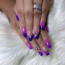 From glitter to ombre, gel to polish, natural, or acrylic, we rounded up the best purple nail art designs on instagram so you can save them to your pinterest board. 50 Gorgeous Purple Nail Ideas And Designs To Inspire You In 2020