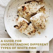 A Guide For Understanding Different Types Of White Fish In 2020 Food Cooking Fish