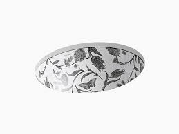 Whether you are swapping out your sink or doing a complete remodel, we got a solution. Botanical Study Design On Caxton Undermount Sink K 14218 Bt Kohler Kohler