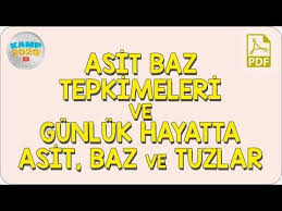 Tyt Yks Kimya Kamp2020 Youtube Kimya Hayat 5 Sinif