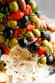 Easy christmas appetizers for everyone | recipes & me. Antipasto Cheese Ball Christmas Tree Cafe Delites