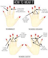 Technique Nn How To Wear Knuckle Midi Rings Midi Rings How To Wear Rings Knuckle Rings
