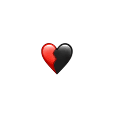 Broken Brokenheart Emoji Iphonesticker Iphone Iphoneemoji Black Red Freetoedit Remixit Emoji Cute Emoji Wallpaper Emoji Wallpaper