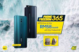 Digi telecommunications — postpaid plan with phone. Get The New Oppo Reno With Digi Phonefreedom 365 At Rm58 Month Klgadgetguy