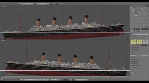titanic sinking recreation angles trim