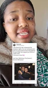 Here is uGirl apologizing for using AI between her and Mkhwanazi to make as  if they are a couple. She is getting threats left right and centre. Tiktok  KZN that does not