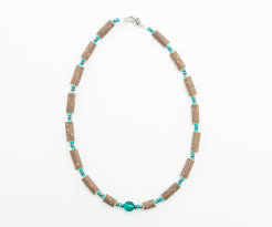 Hazelwood Children Necklace Kiss N Teal Pendant Limited Edition