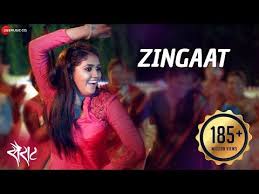Zingaat Official Full Video Sairat Akash Thosar Rinku Rajguru Ajay Atul Nagraj Manjule Youtube Marathi Song Songs Rinku Rajguru