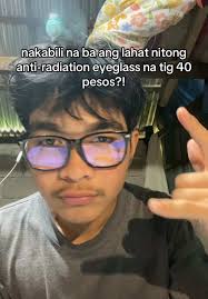 Affordable Anti-Radiation Eyeglasses for 40 Pesos Only!